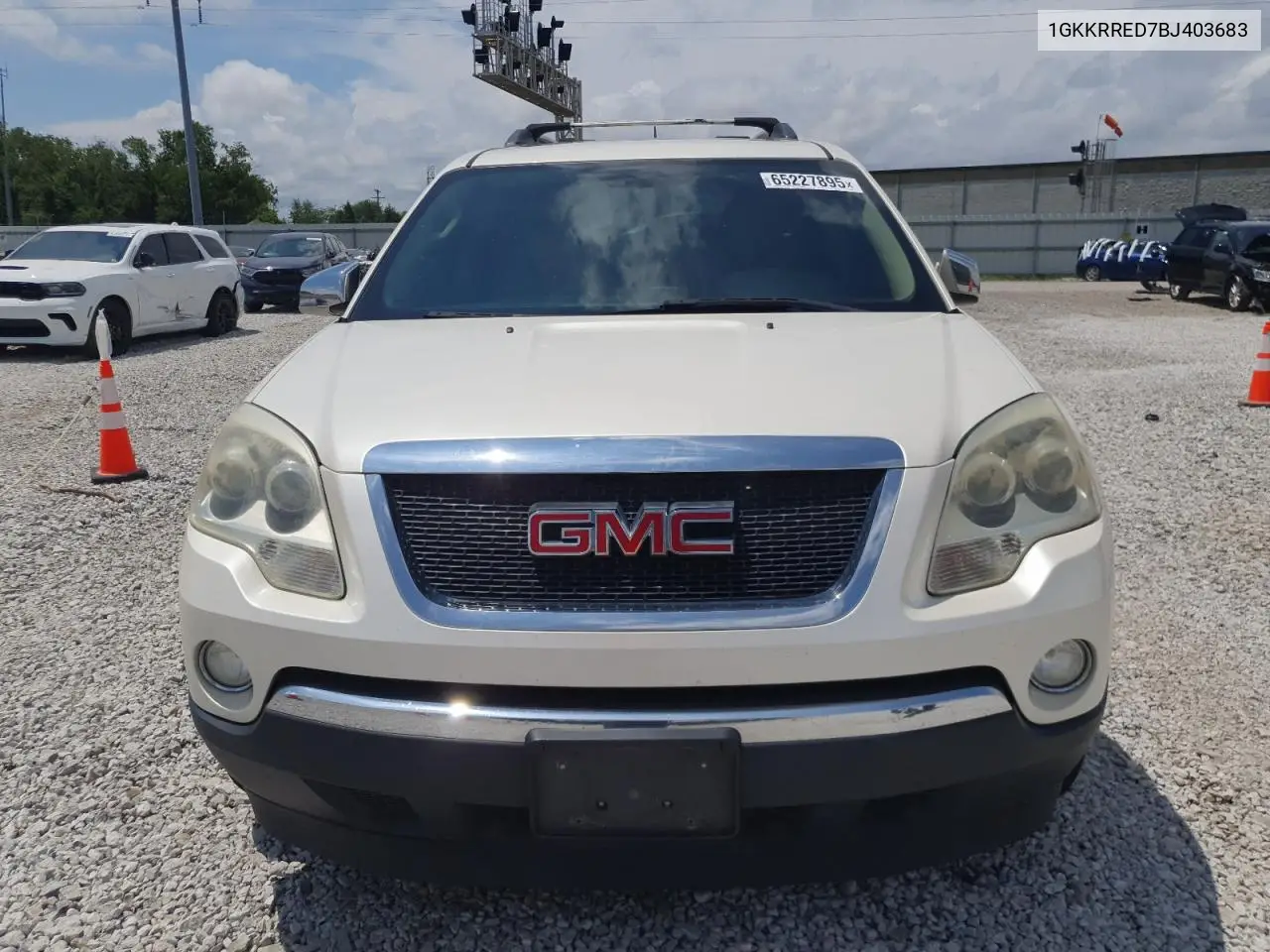 2011 GMC Acadia Slt-1 VIN: 1GKKRRED7BJ403683 Lot: 65227895