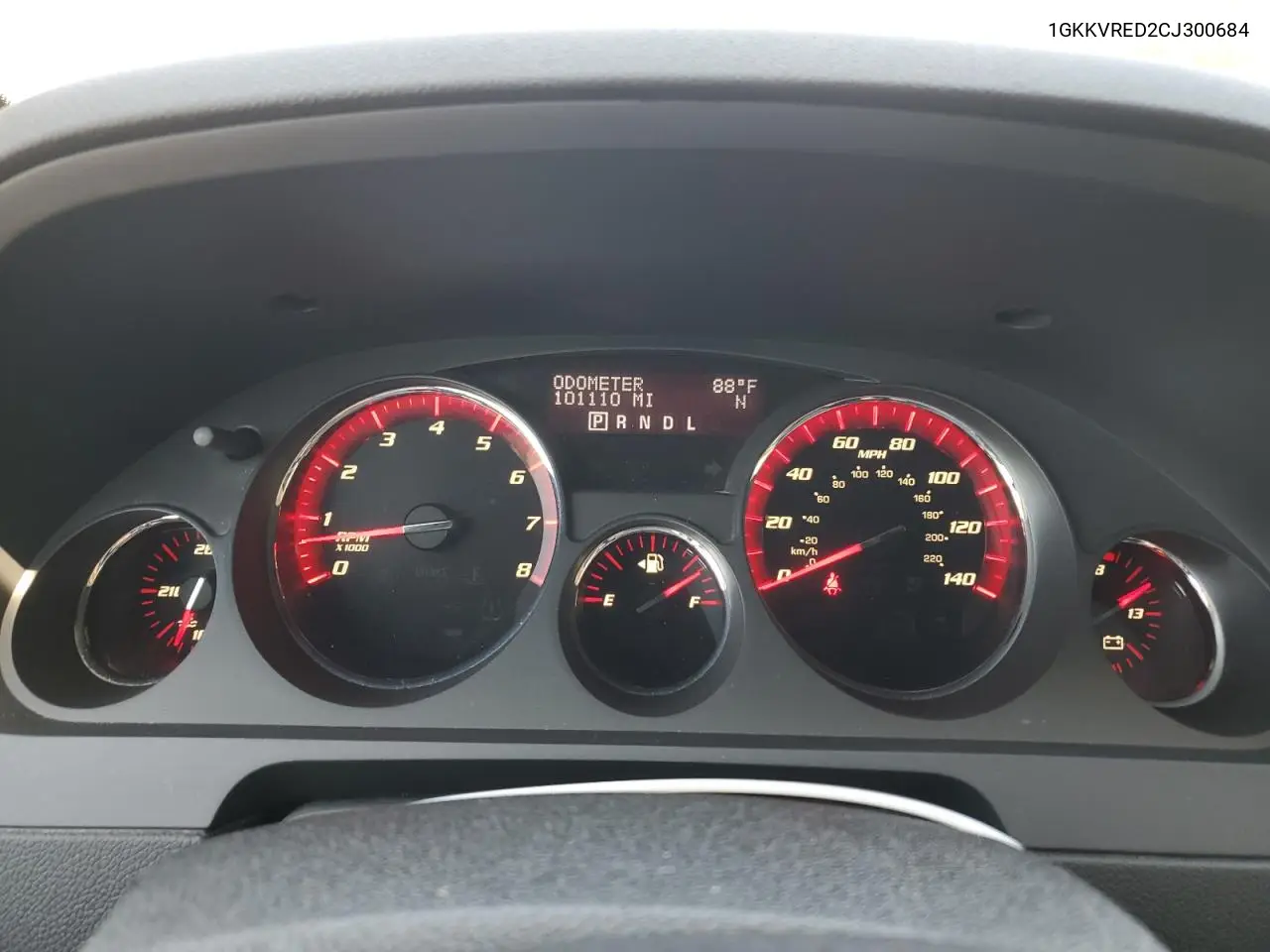 2012 GMC Acadia Slt-1 VIN: 1GKKVRED2CJ300684 Lot: 56238585