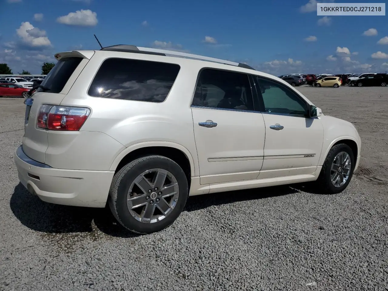2012 GMC Acadia Denali VIN: 1GKKRTED0CJ271218 Lot: 56484715