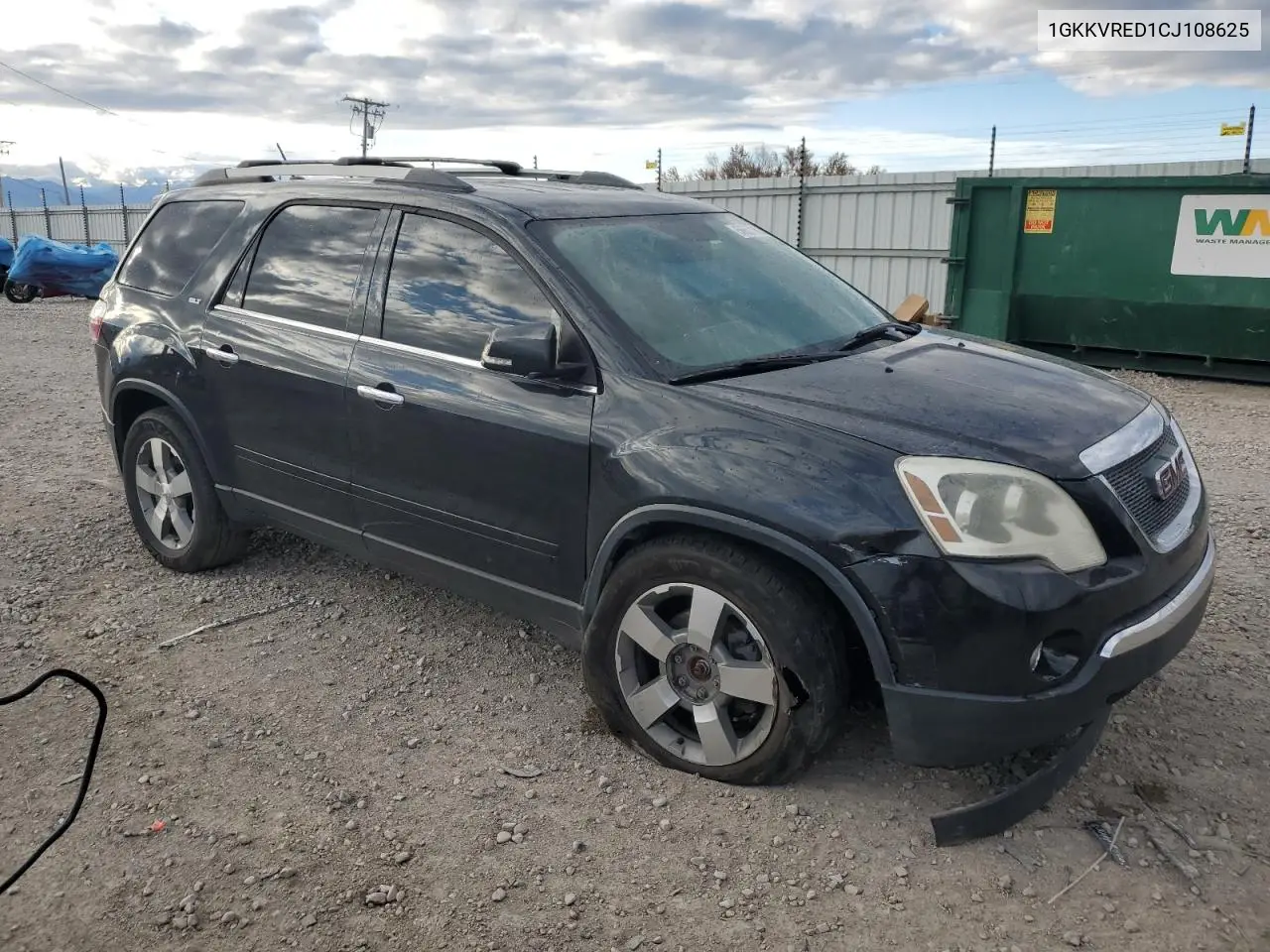 2012 GMC Acadia Slt-1 VIN: 1GKKVRED1CJ108625 Lot: 56657125