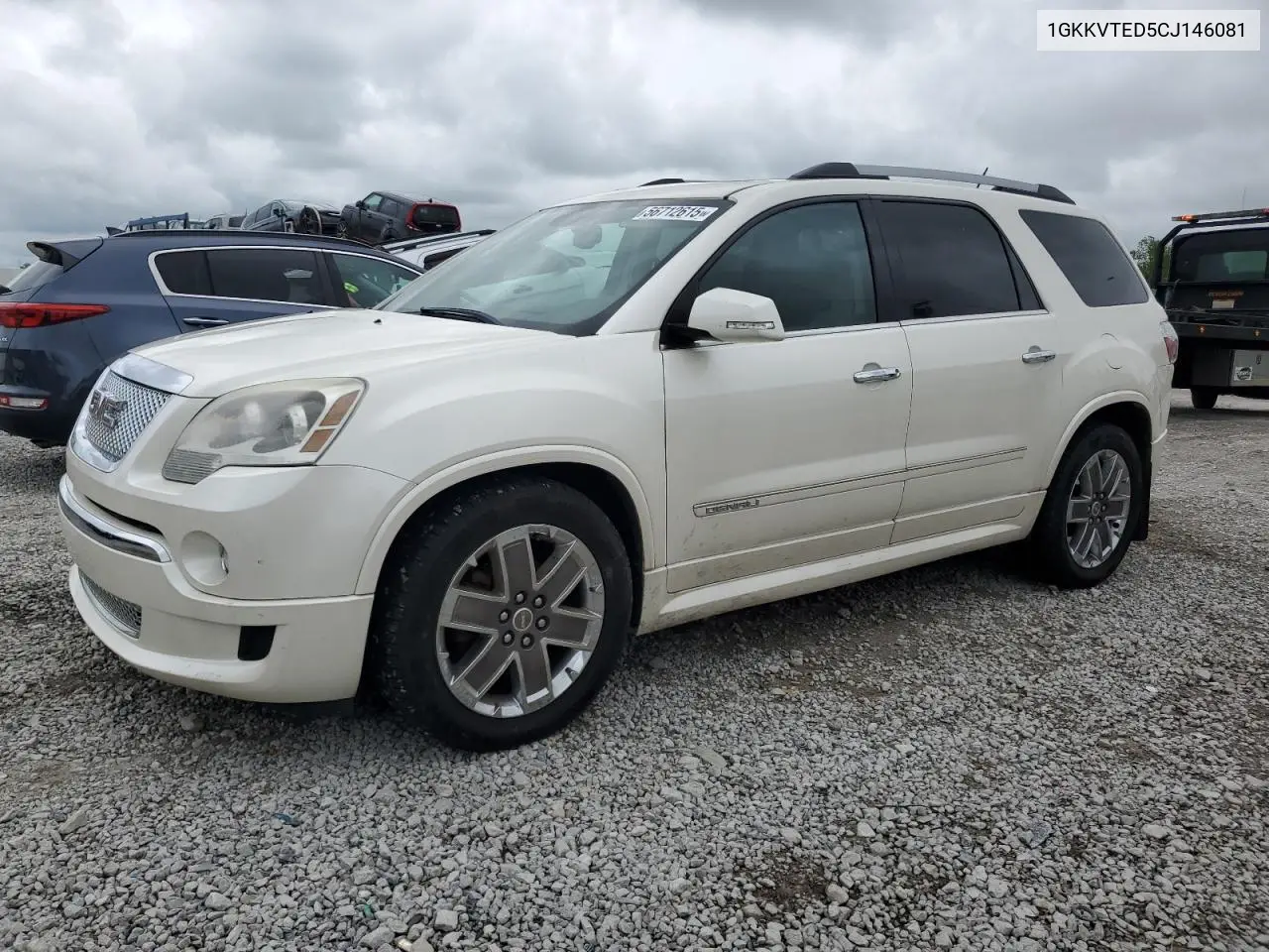 2012 GMC Acadia Denali VIN: 1GKKVTED5CJ146081 Lot: 56712615
