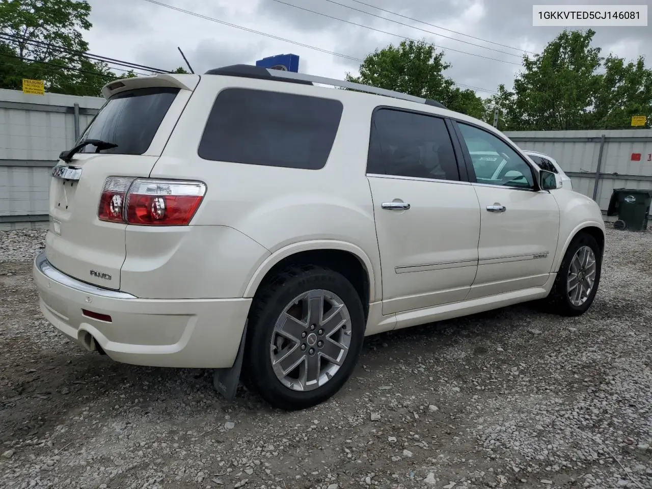 2012 GMC Acadia Denali VIN: 1GKKVTED5CJ146081 Lot: 56712615