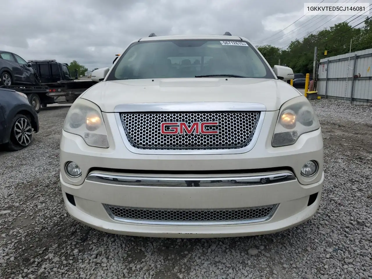 2012 GMC Acadia Denali VIN: 1GKKVTED5CJ146081 Lot: 56712615