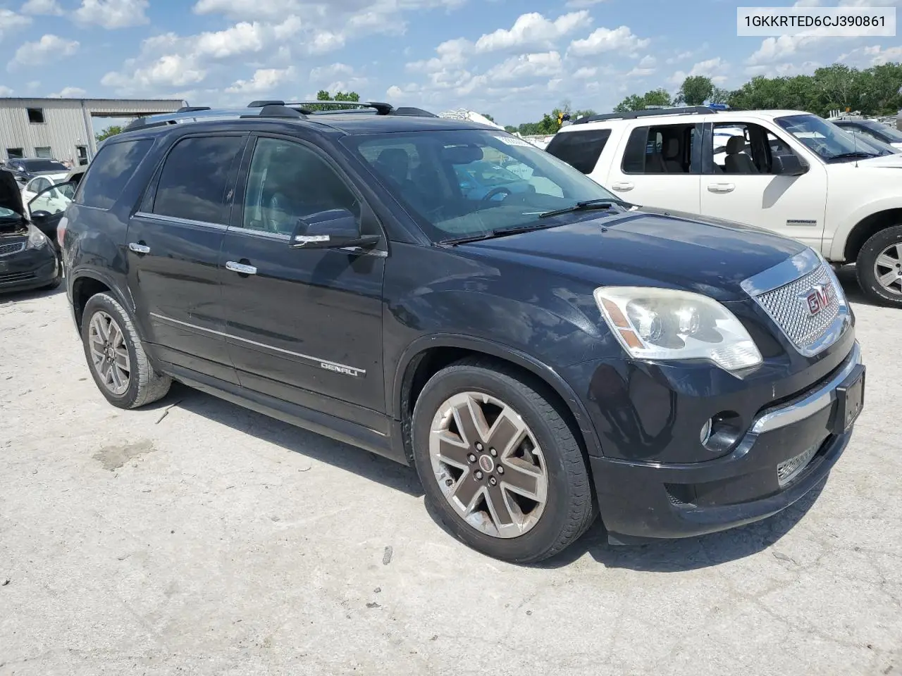 2012 GMC Acadia Denali VIN: 1GKKRTED6CJ390861 Lot: 56885065