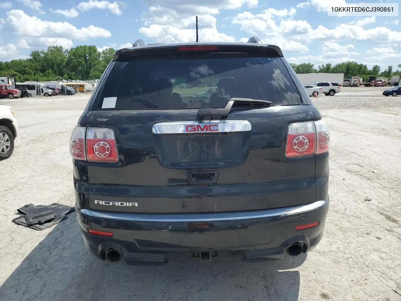 2012 GMC Acadia Denali VIN: 1GKKRTED6CJ390861 Lot: 56885065
