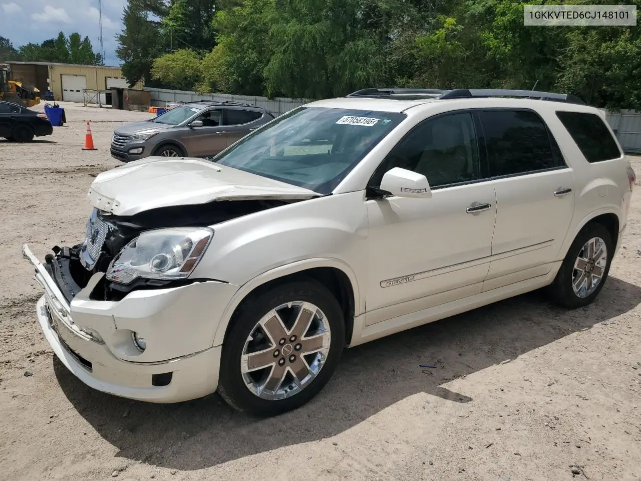 2012 GMC Acadia Denali VIN: 1GKKVTED6CJ148101 Lot: 57058195