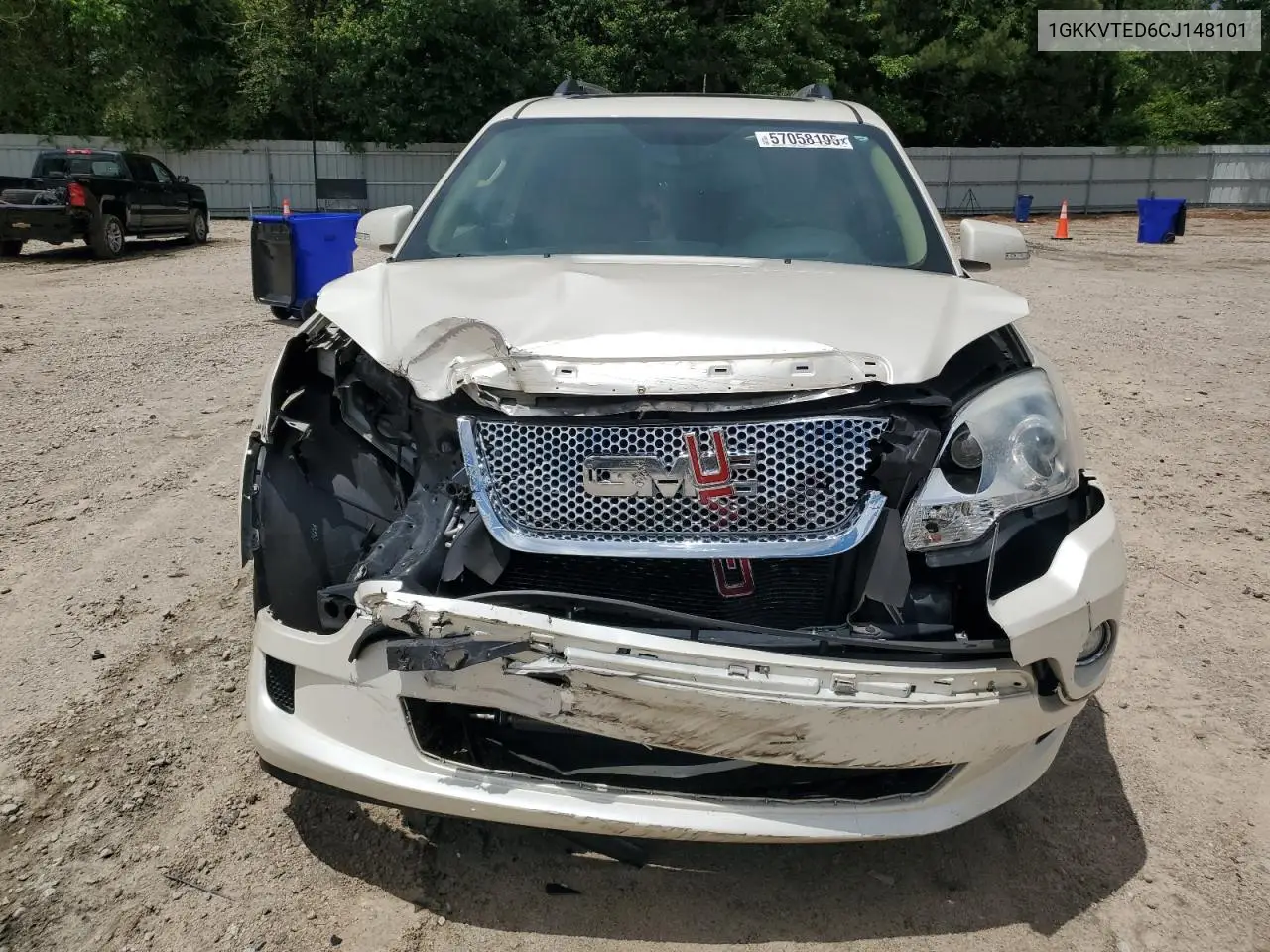 2012 GMC Acadia Denali VIN: 1GKKVTED6CJ148101 Lot: 57058195