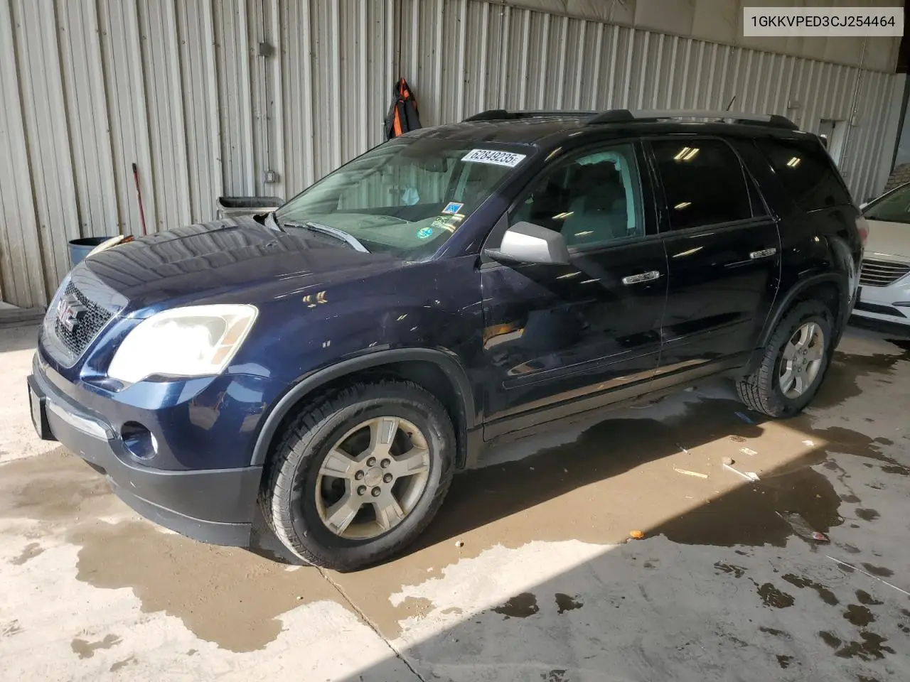 2012 GMC Acadia Sle VIN: 1GKKVPED3CJ254464 Lot: 62849235