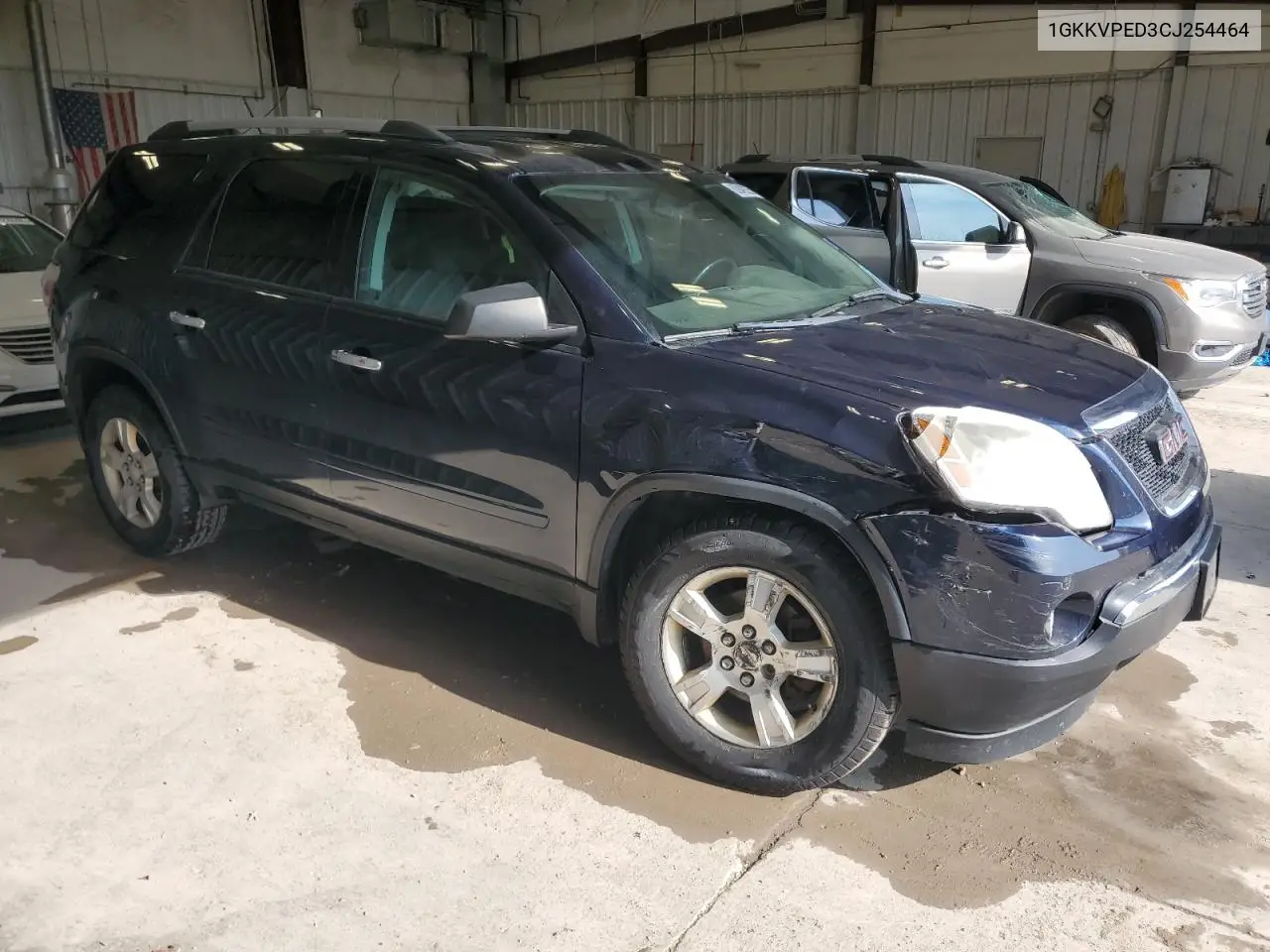 2012 GMC Acadia Sle VIN: 1GKKVPED3CJ254464 Lot: 62849235