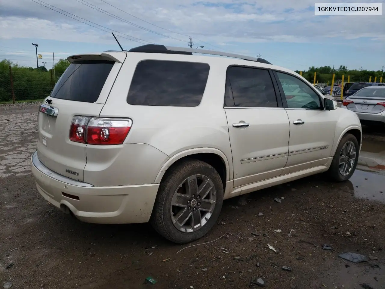 2012 GMC Acadia Denali VIN: 1GKKVTED1CJ207944 Lot: 62985985