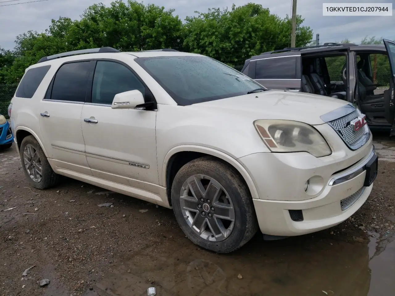 2012 GMC Acadia Denali VIN: 1GKKVTED1CJ207944 Lot: 62985985
