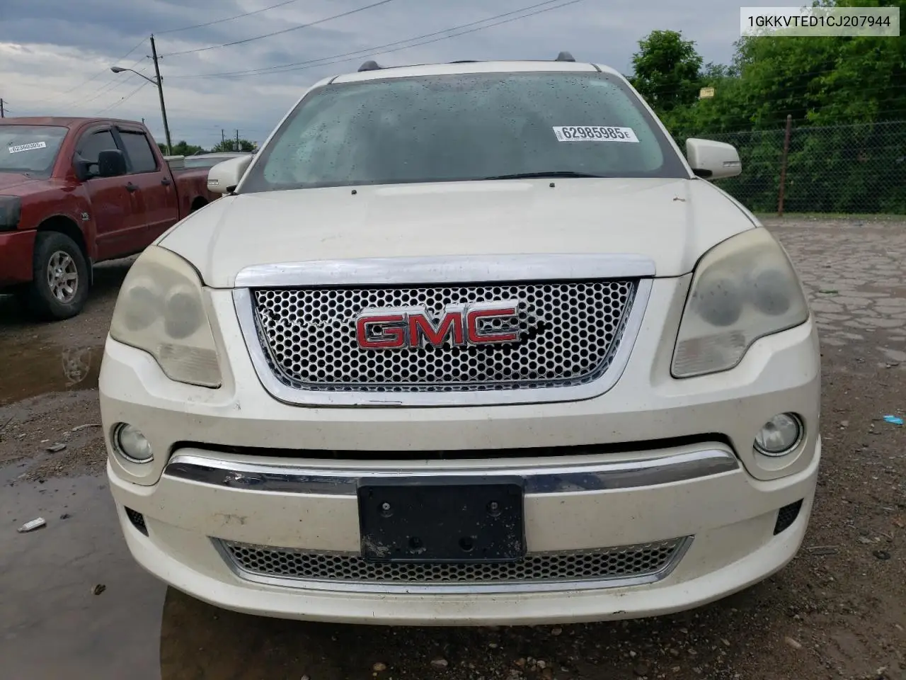 2012 GMC Acadia Denali VIN: 1GKKVTED1CJ207944 Lot: 62985985