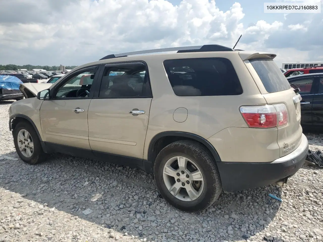 2012 GMC Acadia Sle VIN: 1GKKRPED7CJ160883 Lot: 64623095