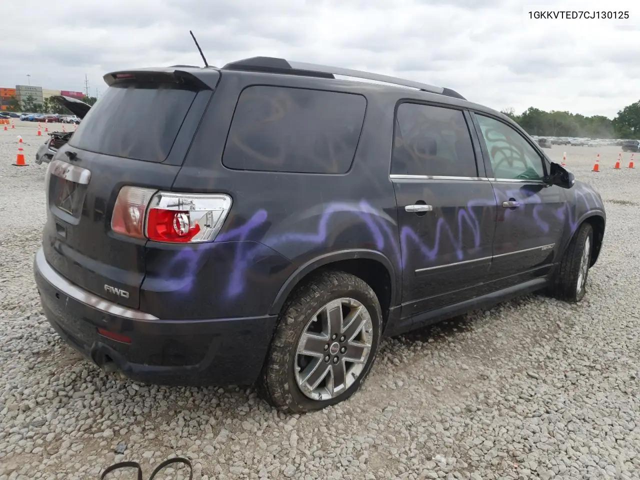 2012 GMC Acadia Denali VIN: 1GKKVTED7CJ130125 Lot: 64950755