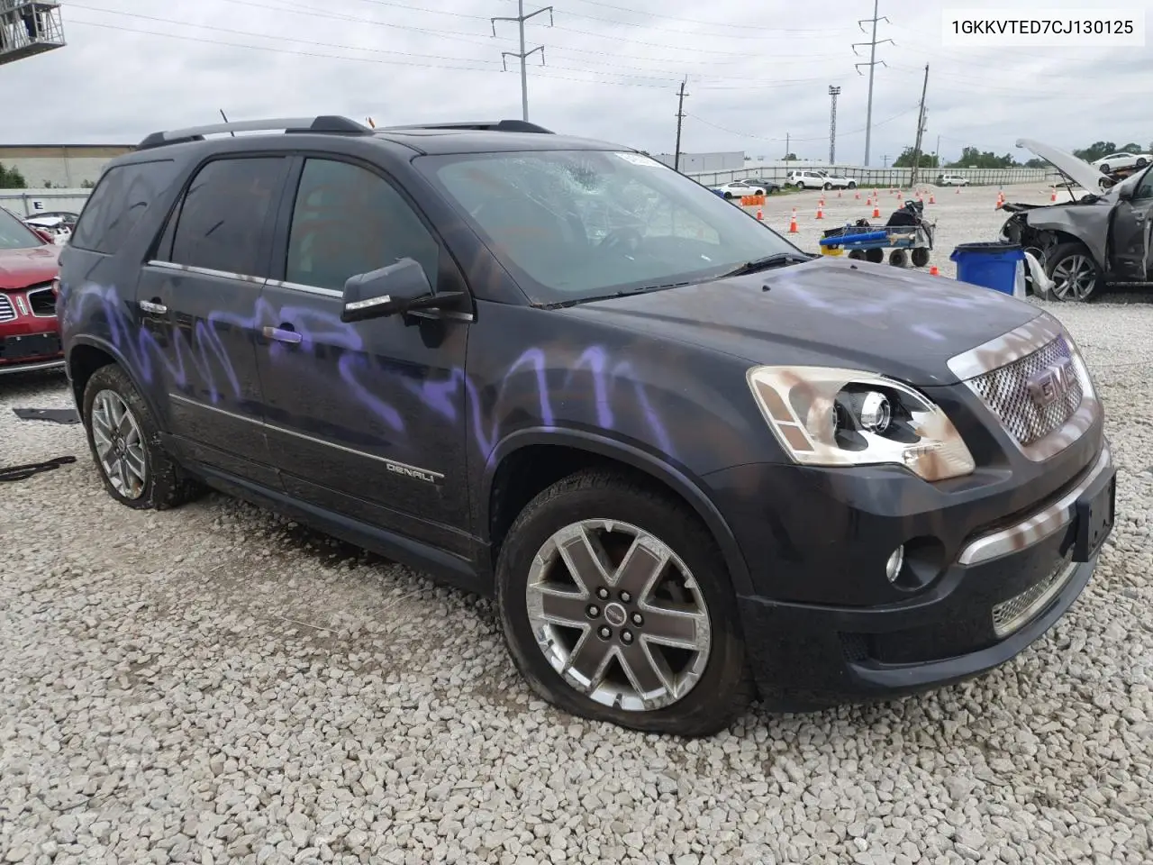 2012 GMC Acadia Denali VIN: 1GKKVTED7CJ130125 Lot: 64950755