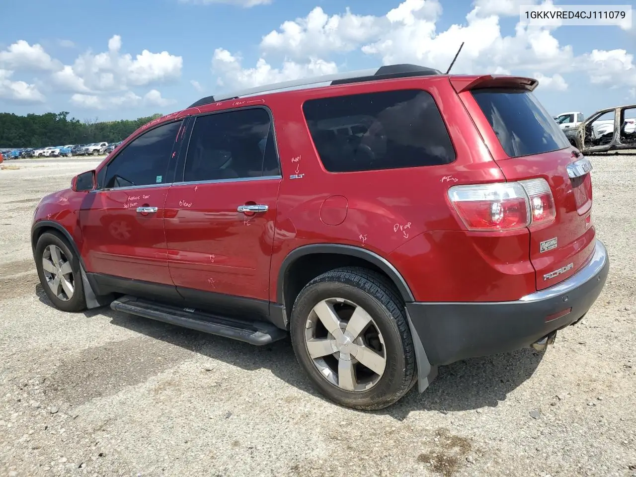2012 GMC Acadia Slt-1 VIN: 1GKKVRED4CJ111079 Lot: 65062615