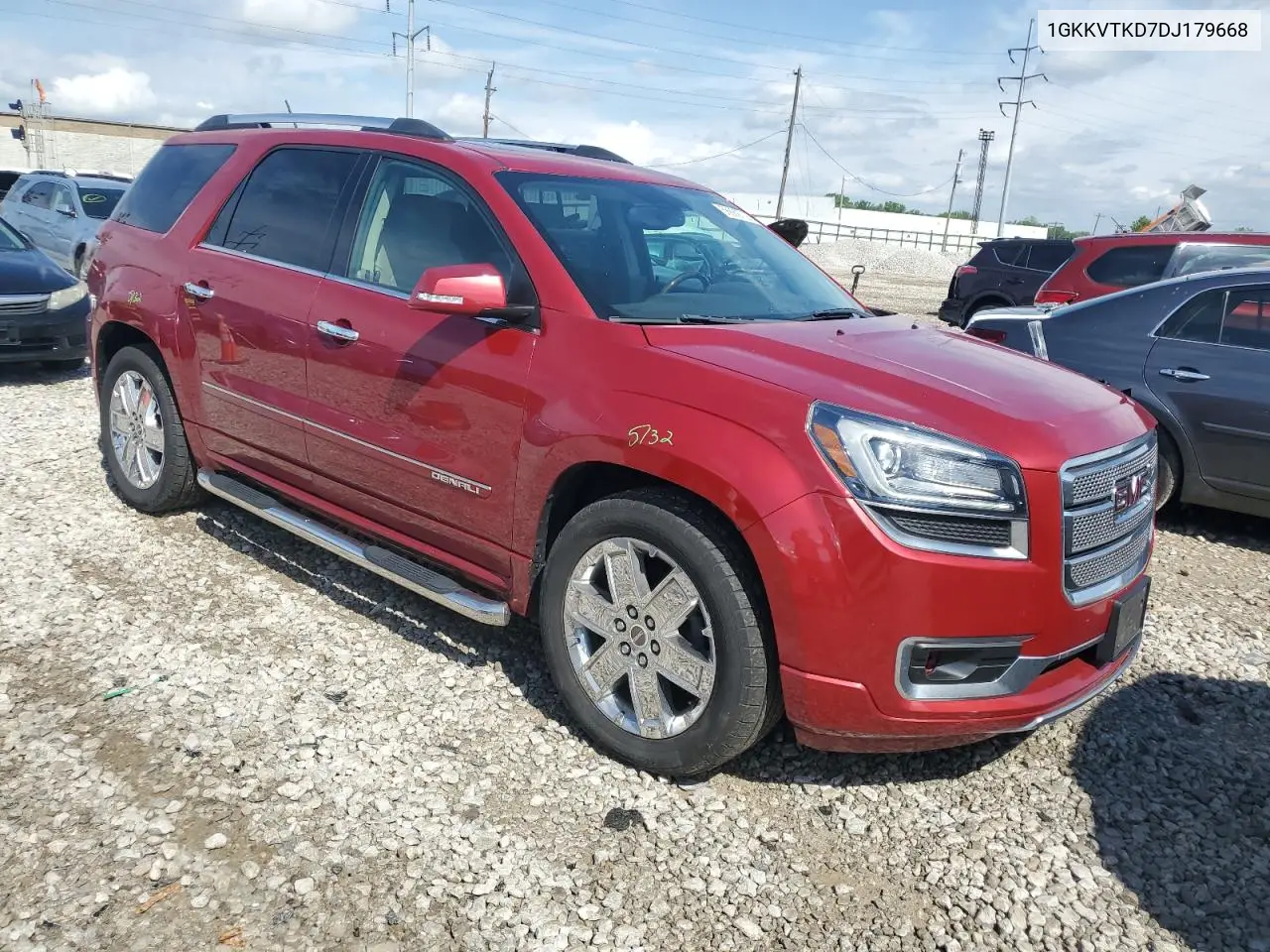 2013 GMC Acadia Denali VIN: 1GKKVTKD7DJ179668 Lot: 56689705