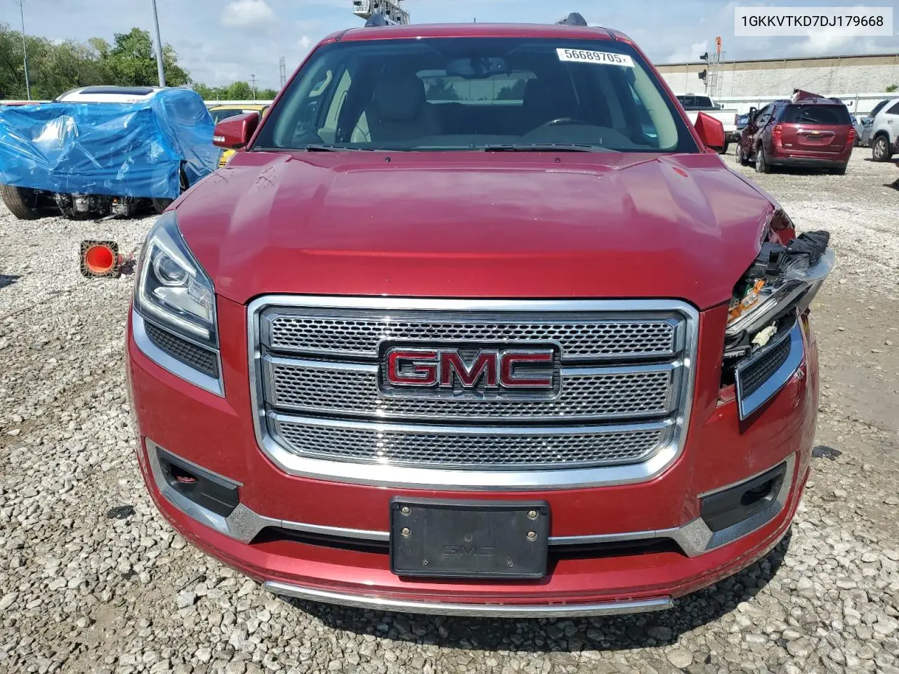 2013 GMC Acadia Denali VIN: 1GKKVTKD7DJ179668 Lot: 56689705