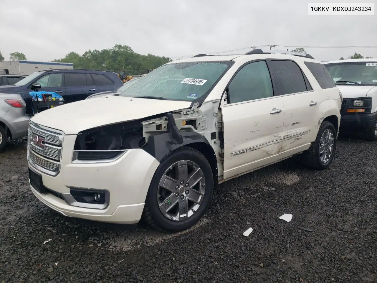 2013 GMC Acadia Denali VIN: 1GKKVTKDXDJ243234 Lot: 56734905