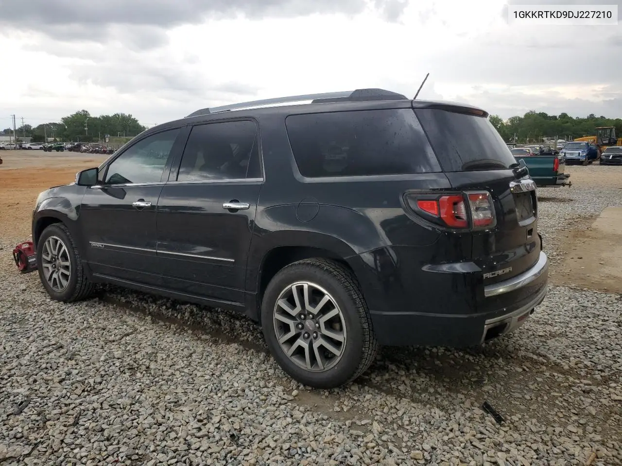 2013 GMC Acadia Denali VIN: 1GKKRTKD9DJ227210 Lot: 56818455