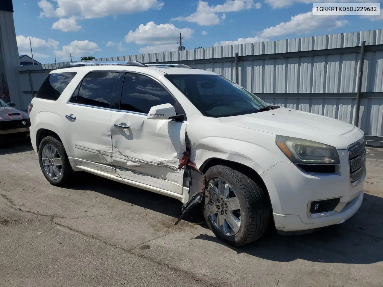 2013 GMC Acadia Denali VIN: 1GKKRTKD5DJ229682 Lot: 62900335
