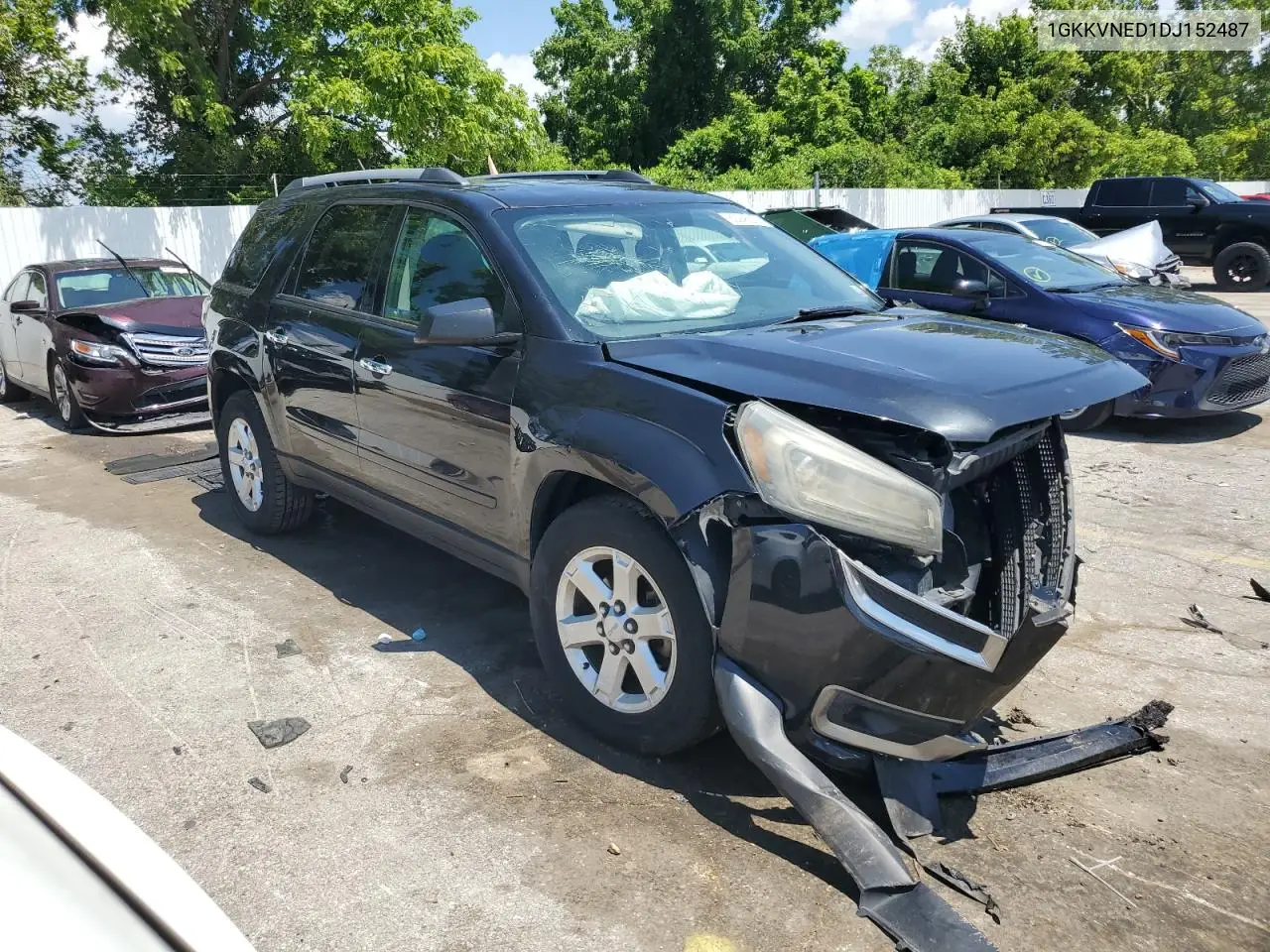 2013 GMC Acadia Sle VIN: 1GKKVNED1DJ152487 Lot: 62946255