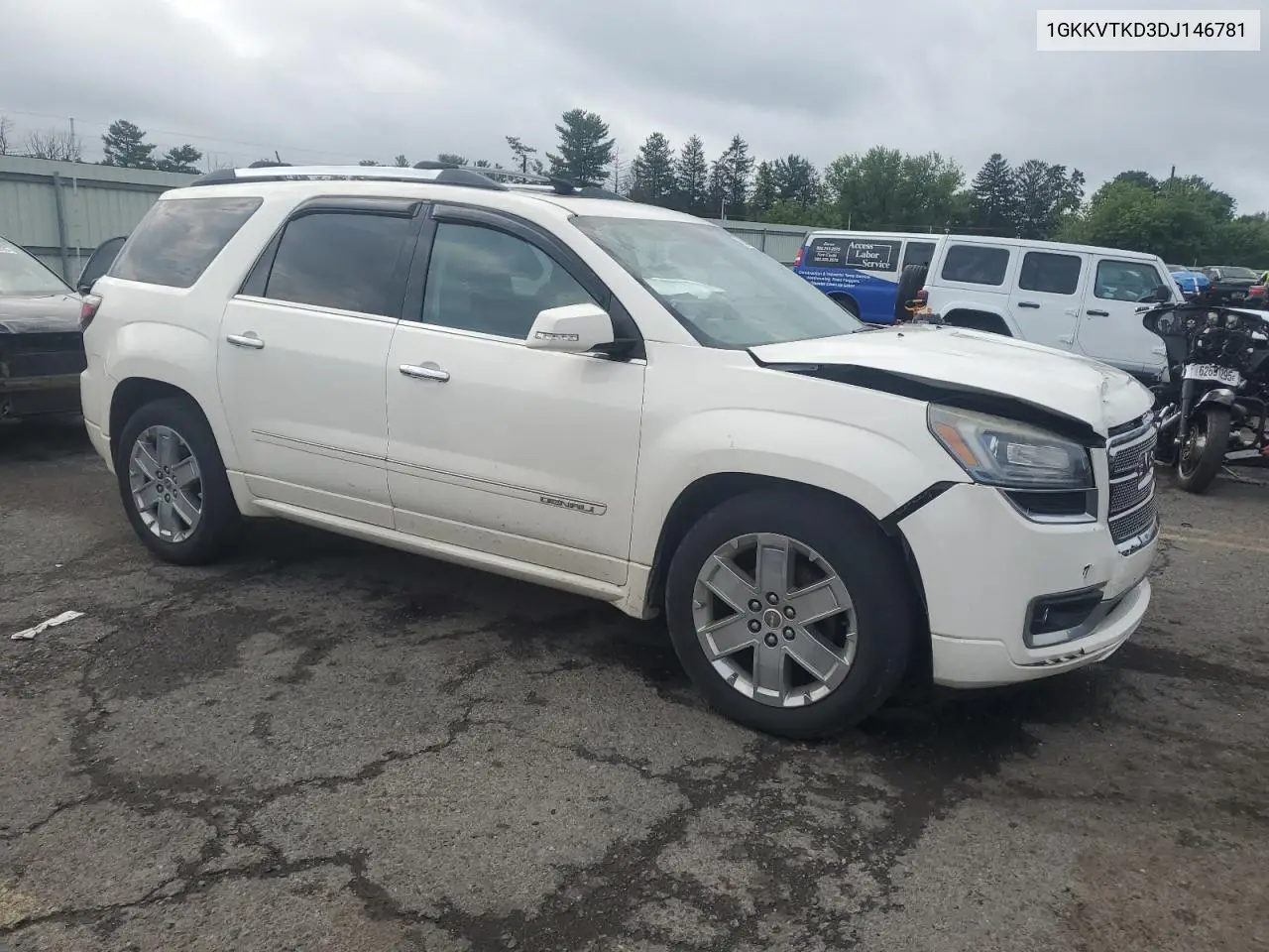 2013 GMC Acadia Denali VIN: 1GKKVTKD3DJ146781 Lot: 63034225