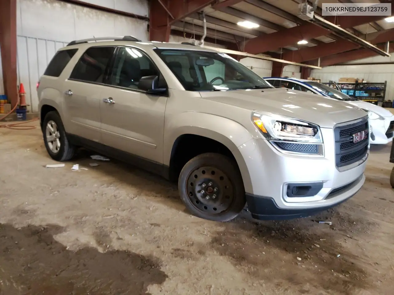 2014 GMC Acadia Sle VIN: 1GKKRNED9EJ123759 Lot: 52934095