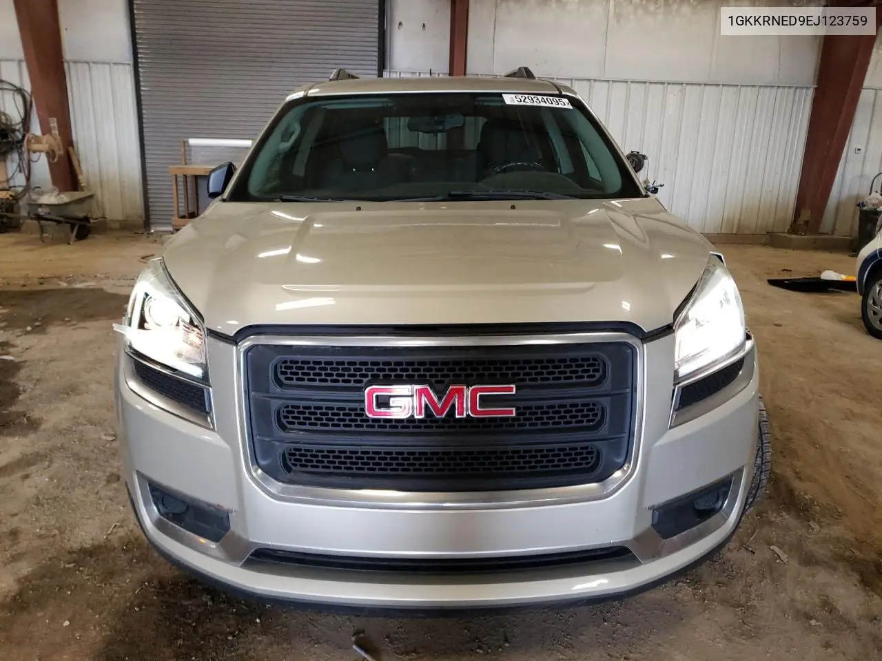 2014 GMC Acadia Sle VIN: 1GKKRNED9EJ123759 Lot: 52934095