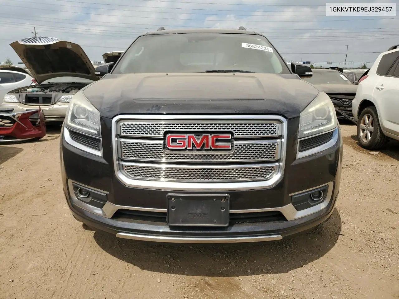 2014 GMC Acadia Denali VIN: 1GKKVTKD9EJ329457 Lot: 56824235