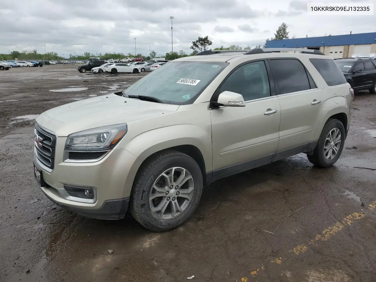 2014 GMC Acadia Slt-2 VIN: 1GKKRSKD9EJ132335 Lot: 56853785