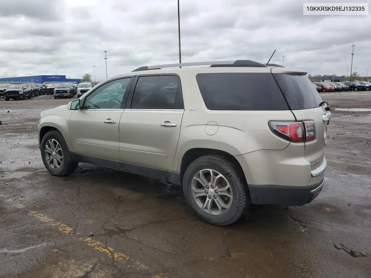 2014 GMC Acadia Slt-2 VIN: 1GKKRSKD9EJ132335 Lot: 56853785