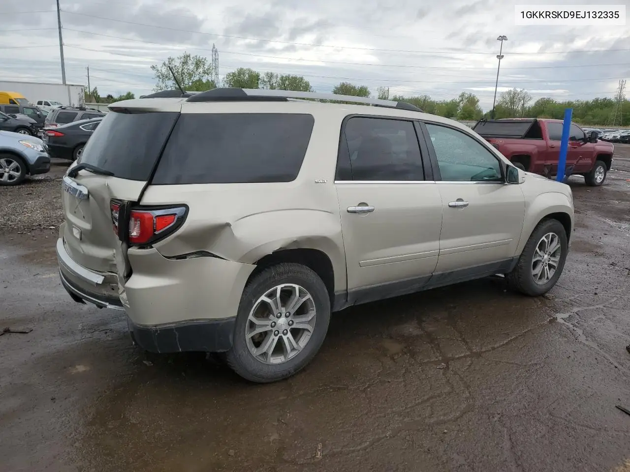 2014 GMC Acadia Slt-2 VIN: 1GKKRSKD9EJ132335 Lot: 56853785