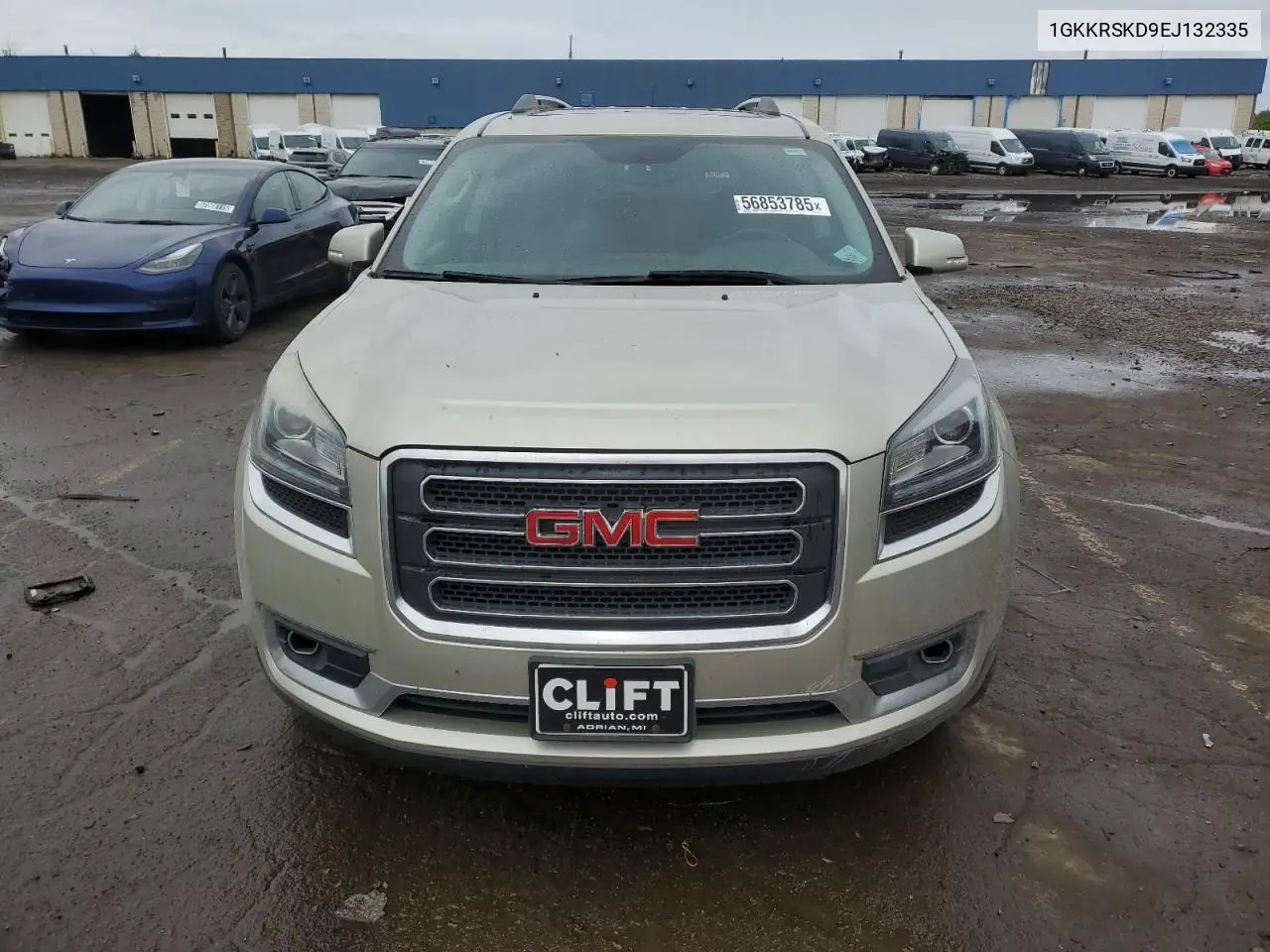 2014 GMC Acadia Slt-2 VIN: 1GKKRSKD9EJ132335 Lot: 56853785