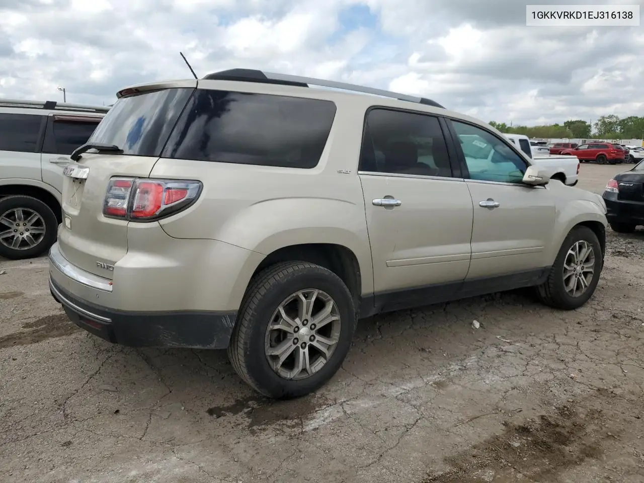 2014 GMC Acadia Slt-1 VIN: 1GKKVRKD1EJ316138 Lot: 56859915