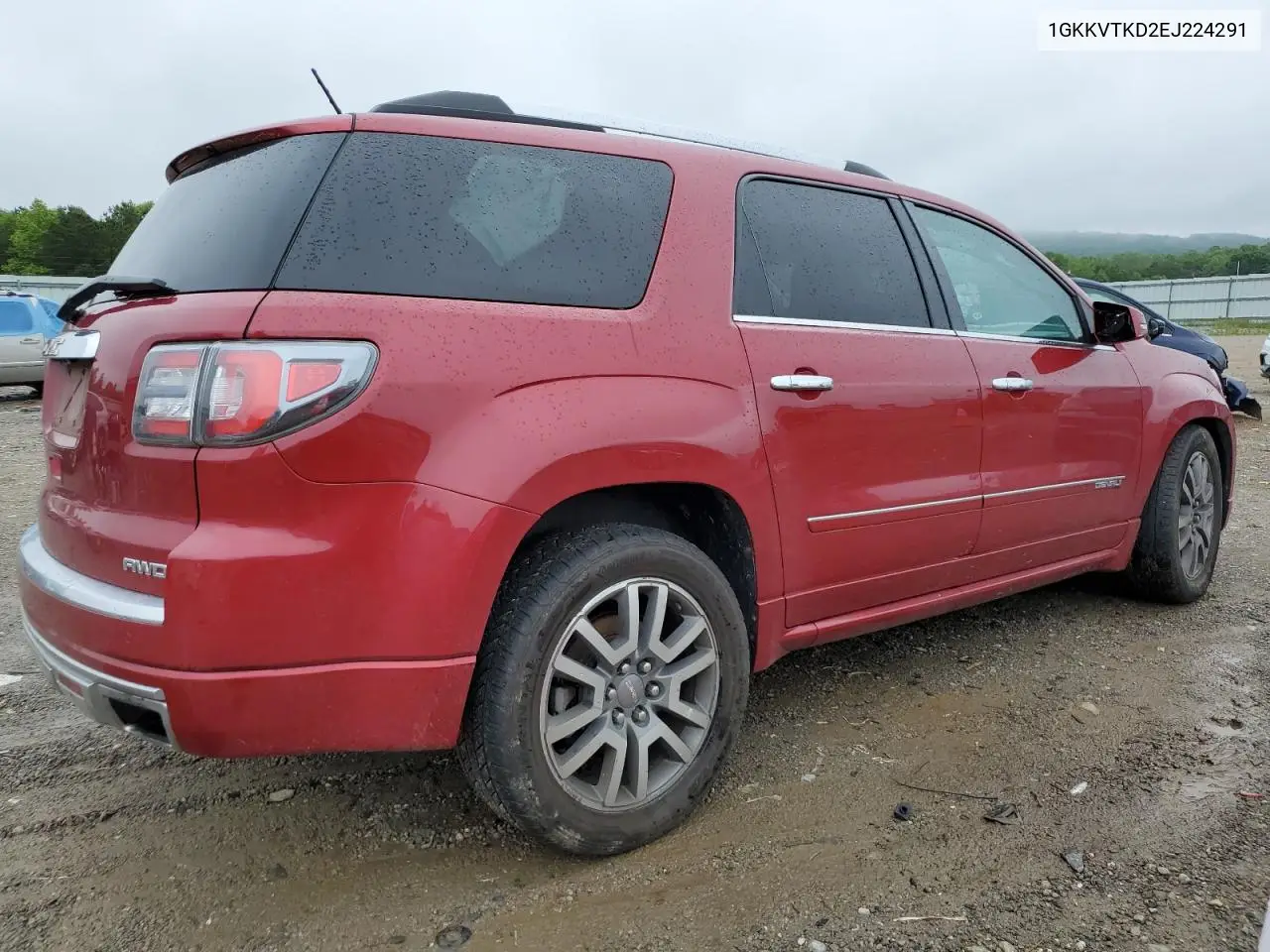 2014 GMC Acadia Denali VIN: 1GKKVTKD2EJ224291 Lot: 57073475