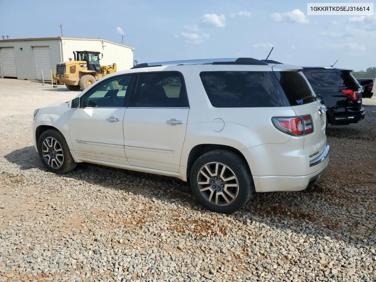 2014 GMC Acadia Denali VIN: 1GKKRTKD5EJ316614 Lot: 59898275