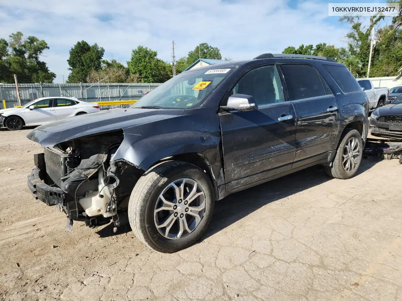 2014 GMC Acadia Slt-1 VIN: 1GKKVRKD1EJ132477 Lot: 62586595