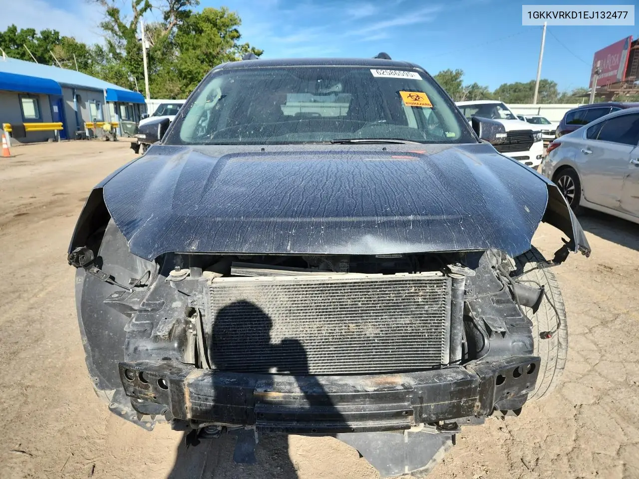 2014 GMC Acadia Slt-1 VIN: 1GKKVRKD1EJ132477 Lot: 62586595