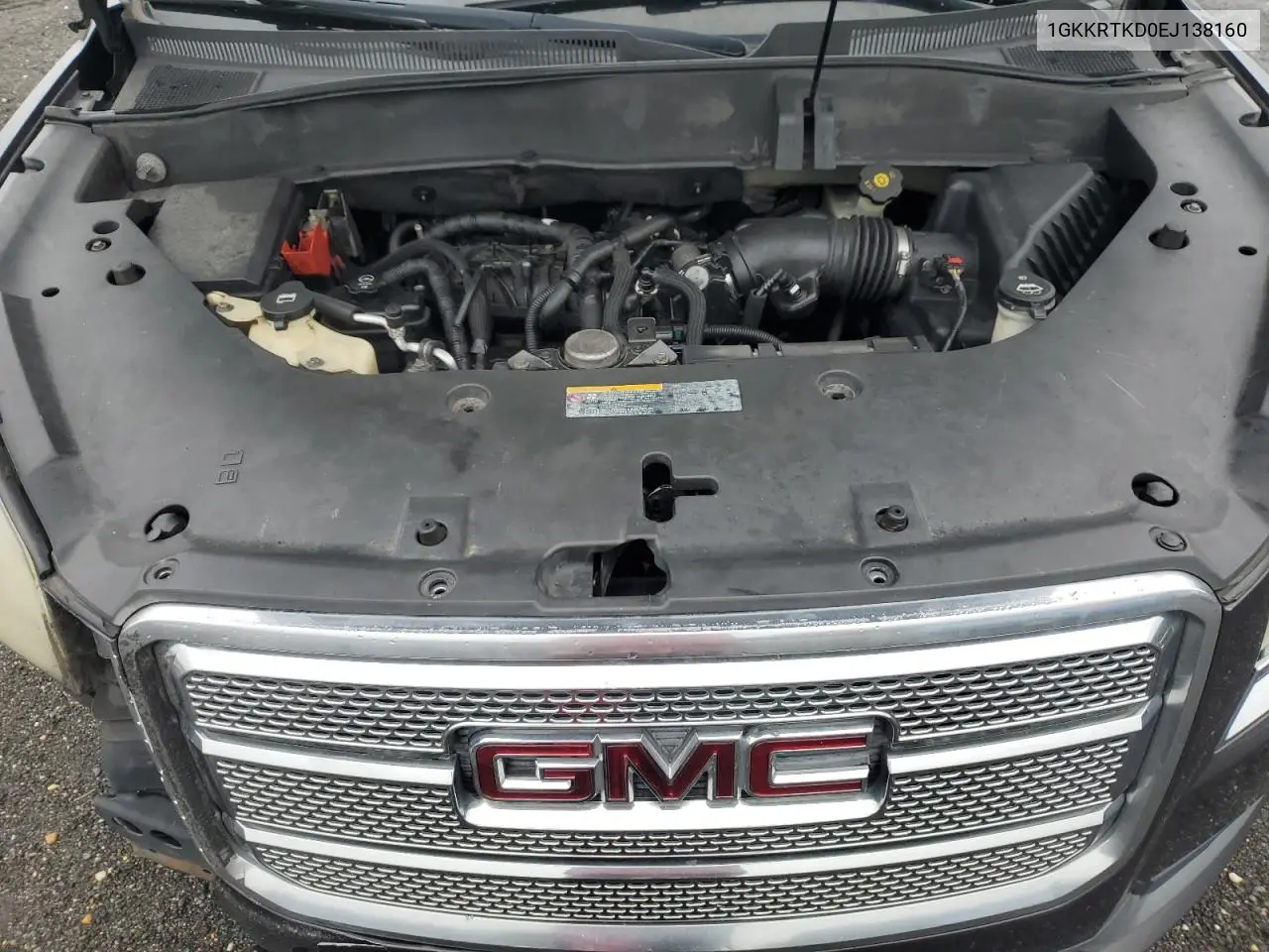 2014 GMC Acadia Denali VIN: 1GKKRTKD0EJ138160 Lot: 62675295