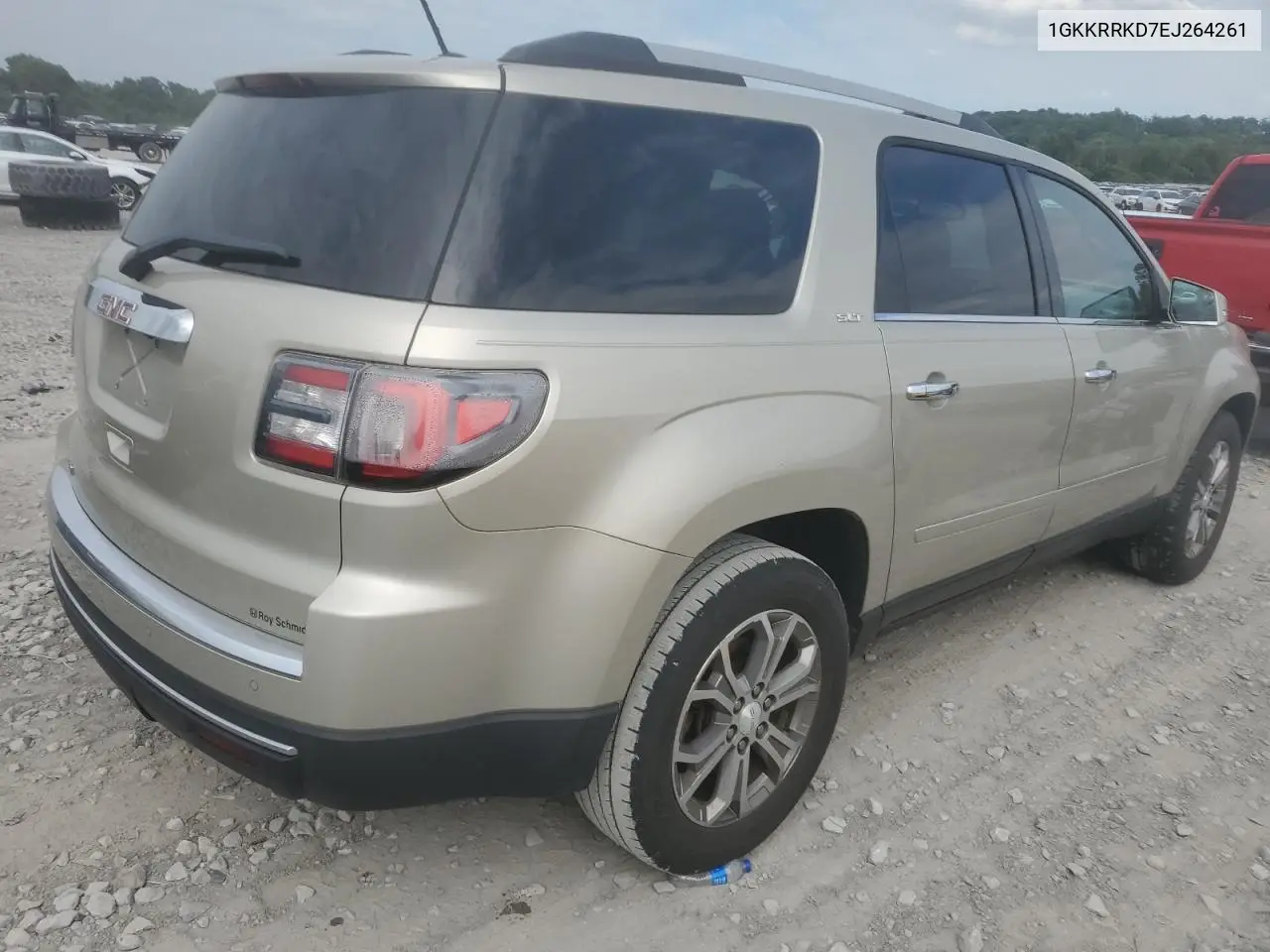 2014 GMC Acadia Slt-1 VIN: 1GKKRRKD7EJ264261 Lot: 63034685