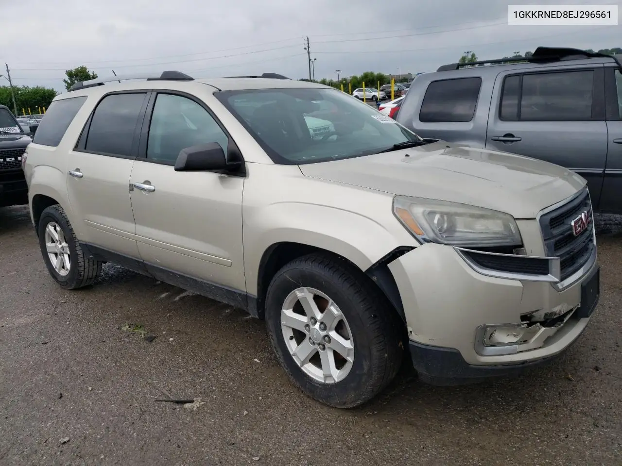 2014 GMC Acadia Sle VIN: 1GKKRNED8EJ296561 Lot: 63820515
