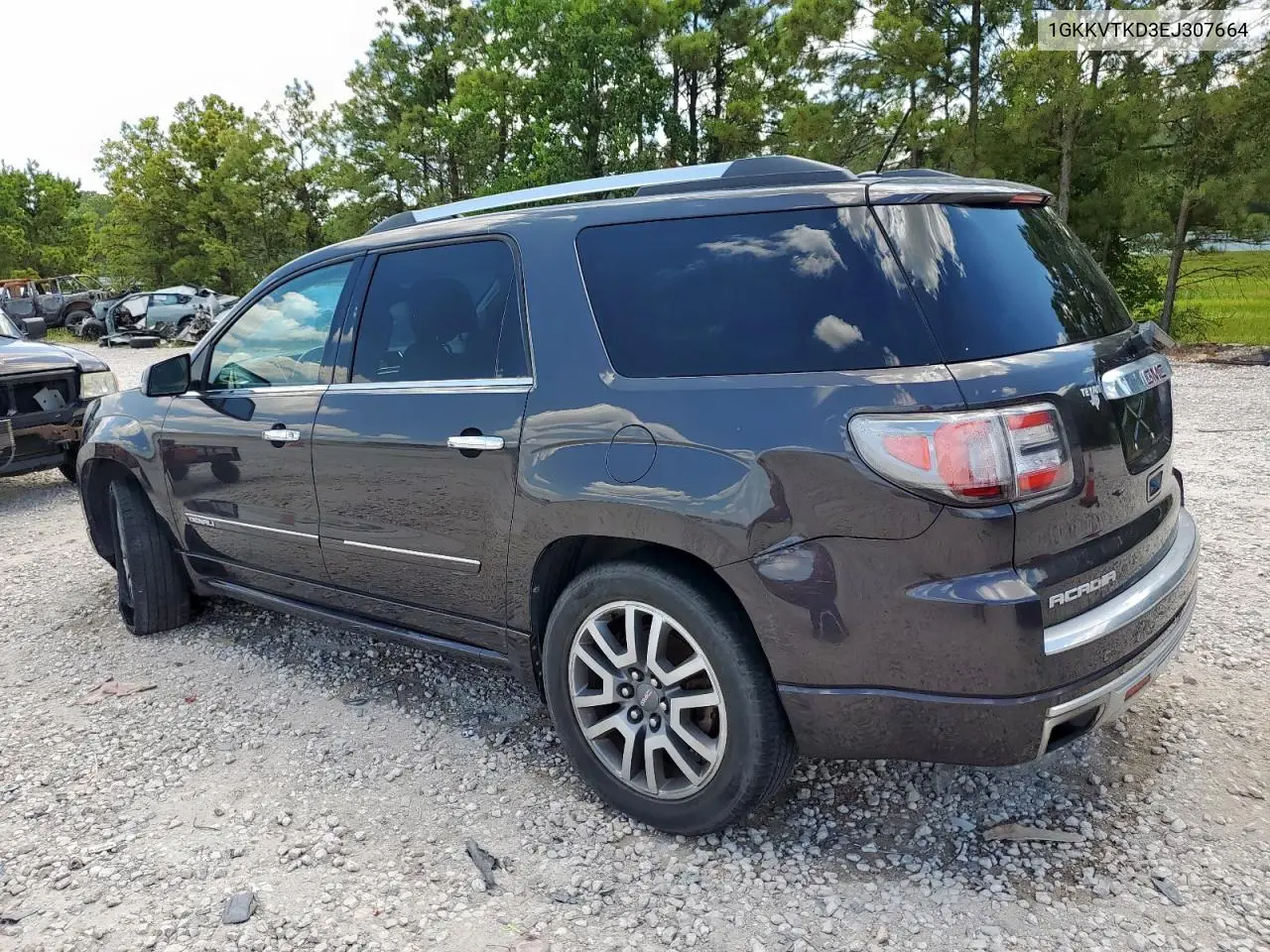 2014 GMC Acadia Denali VIN: 1GKKVTKD3EJ307664 Lot: 64691505