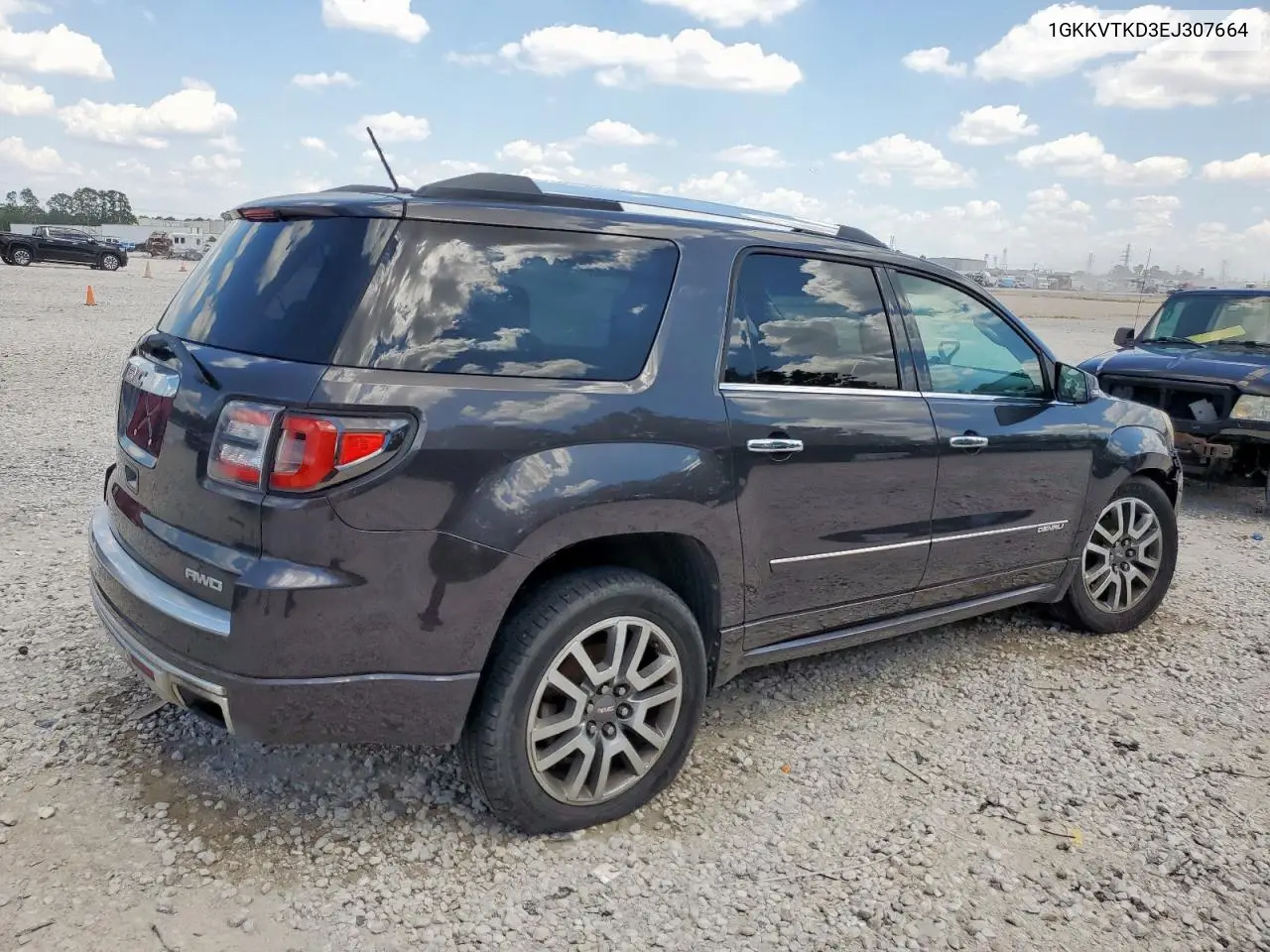 2014 GMC Acadia Denali VIN: 1GKKVTKD3EJ307664 Lot: 64691505