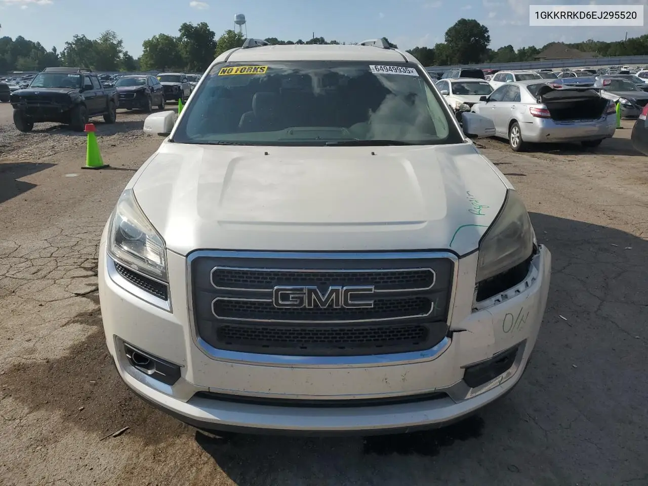 2014 GMC Acadia Slt-1 VIN: 1GKKRRKD6EJ295520 Lot: 64949935