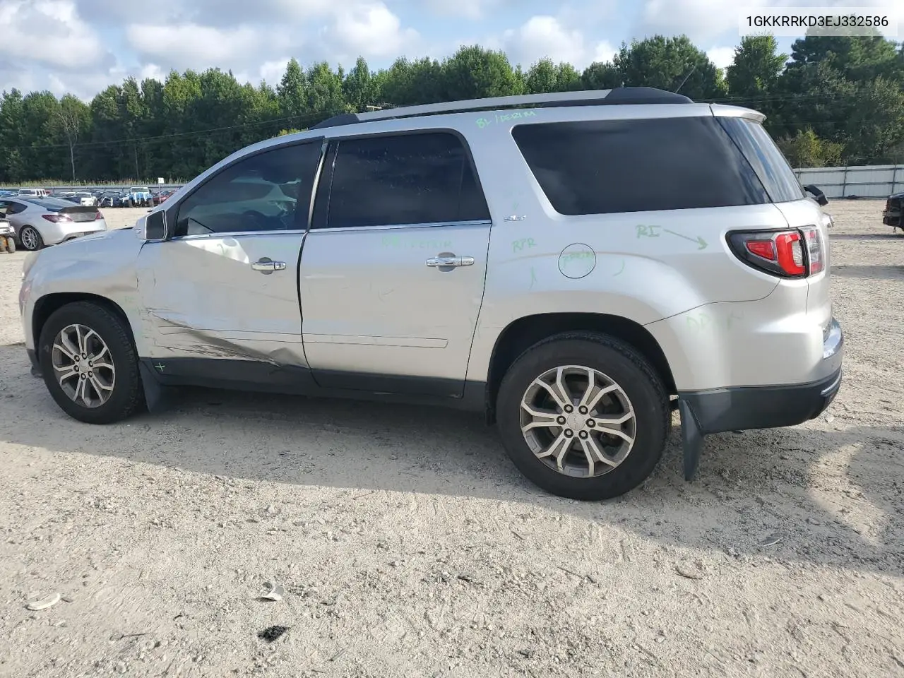 2014 GMC Acadia Slt-1 VIN: 1GKKRRKD3EJ332586 Lot: 65327425