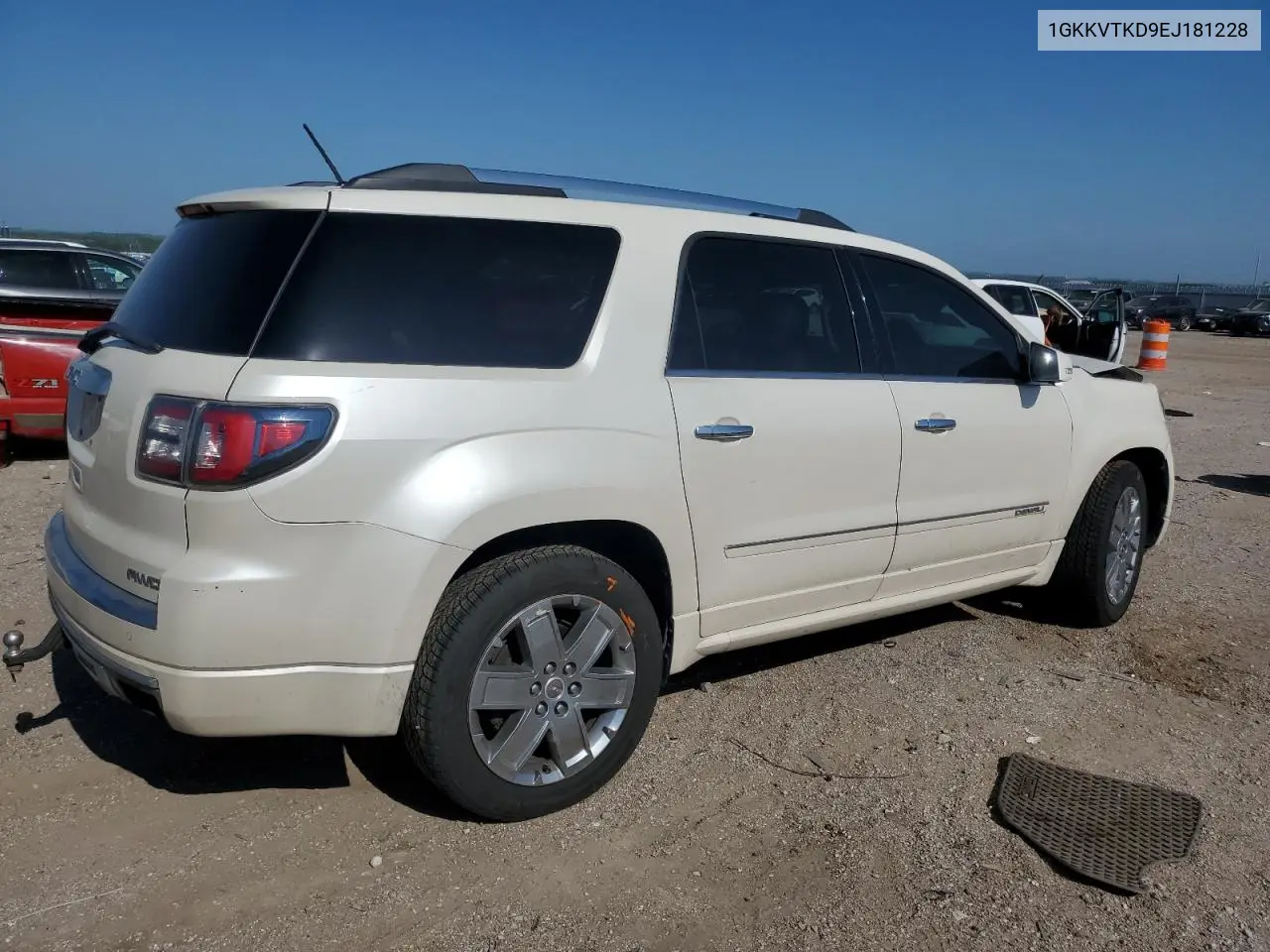 2014 GMC Acadia Denali VIN: 1GKKVTKD9EJ181228 Lot: 65511555