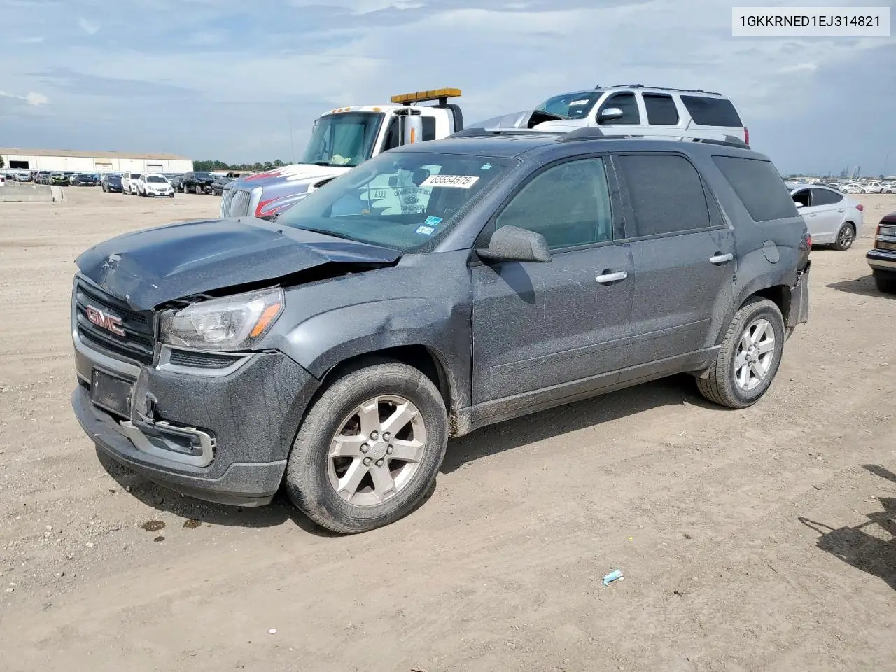 2014 GMC Acadia Sle VIN: 1GKKRNED1EJ314821 Lot: 65554575