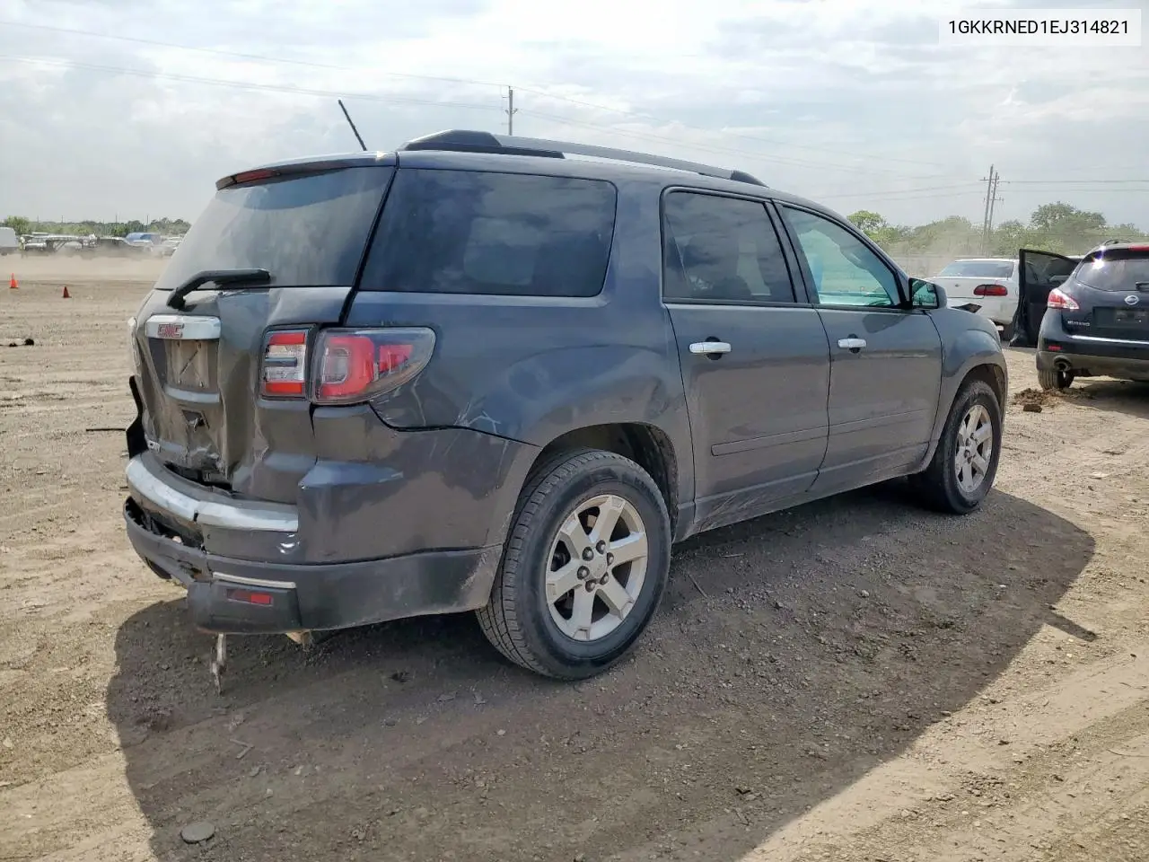 2014 GMC Acadia Sle VIN: 1GKKRNED1EJ314821 Lot: 65554575