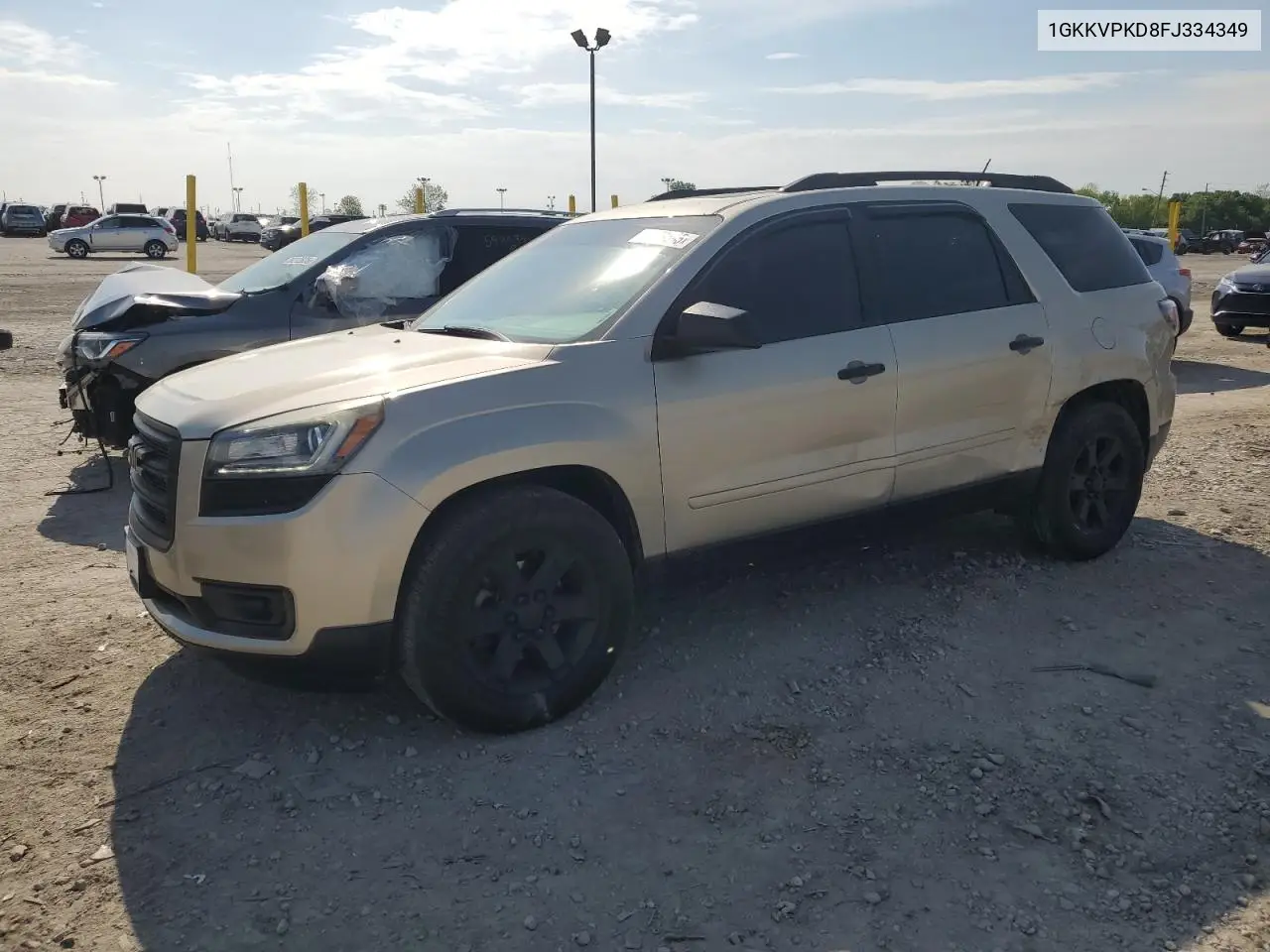 2015 GMC Acadia Sle VIN: 1GKKVPKD8FJ334349 Lot: 55797845